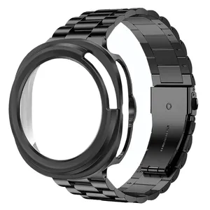 Ultimate Shield 3Row GRD NV8 strap suitable for Samsung Galaxy Watch 8 Classic 46mm with cover