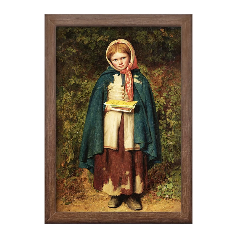 تابلو خندالو طرح نقاشی الفبا اثر ادوارد تامپسون دیویس کد F12249