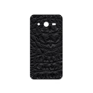 MAHOOT Black-Crocodile-Leather Cover Sticker for Samsung Galaxy Core 2