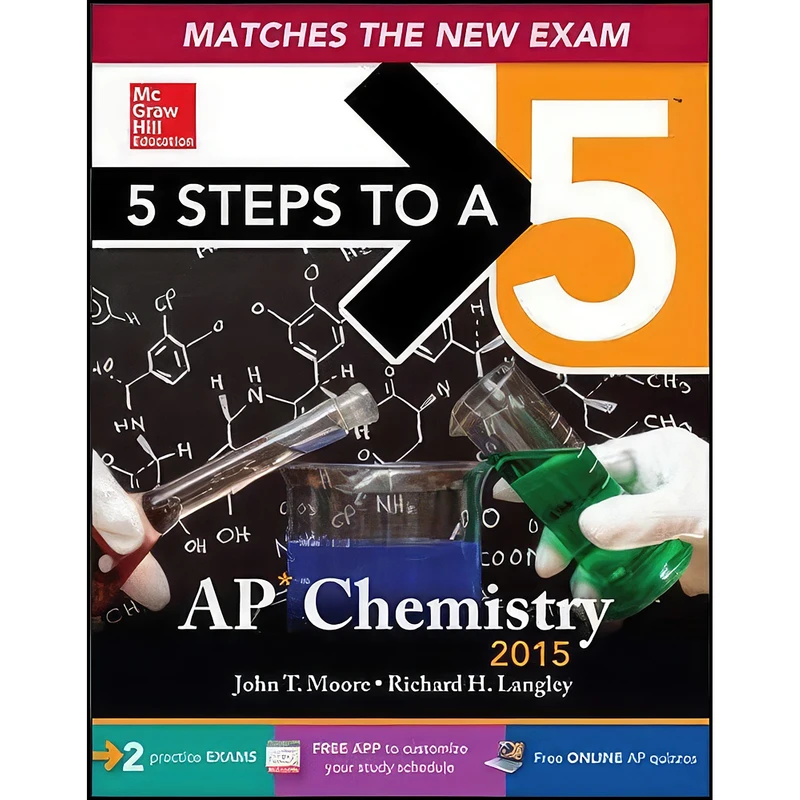 کتاب 5 Steps to a 5 AP Chemistry, 2015 Edition  اثر جمعي از نويسندگان انتشارات McGraw-Hill Education