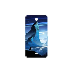 MAHOOT Blue Mountains Digital Art Cover Sticker for Microsoft Lumia 430