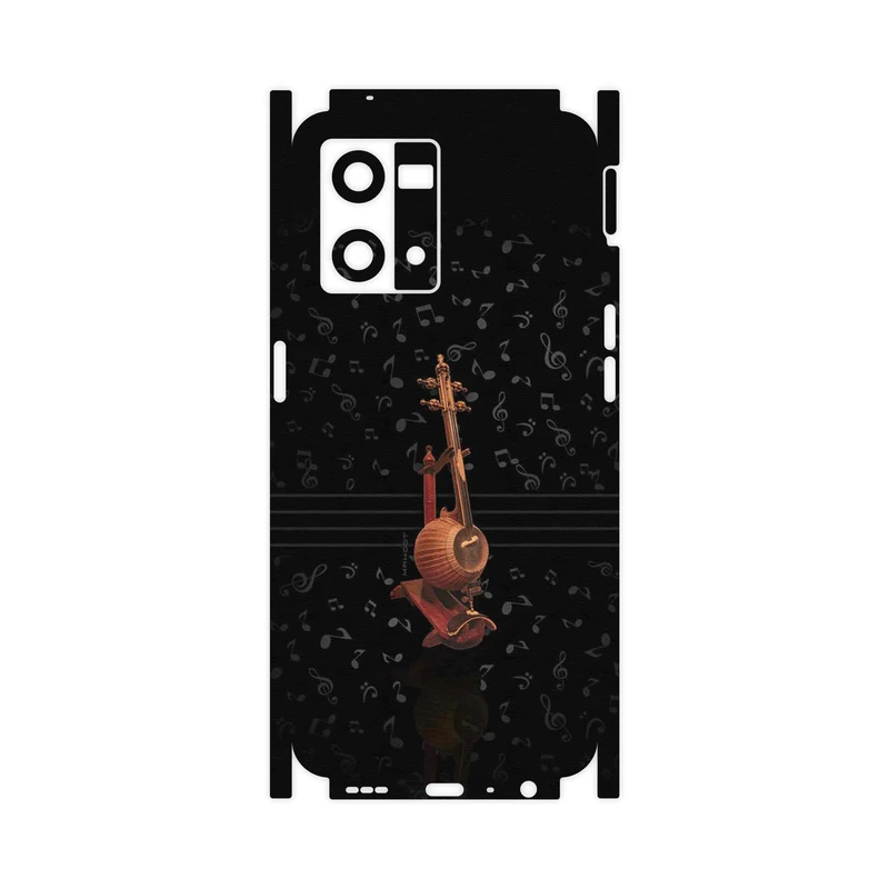 برچسب پوششی ماهوت مدل Persian_Fiddle_Instrument-FullSkin مناسب برای گوشی موبایل اپو Reno 8 4G