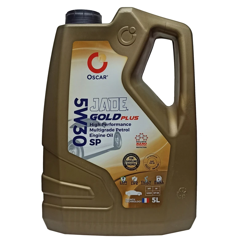 روغن موتور خودرو اسکار مدل 5W30 API SP  حجم 5 لیتر