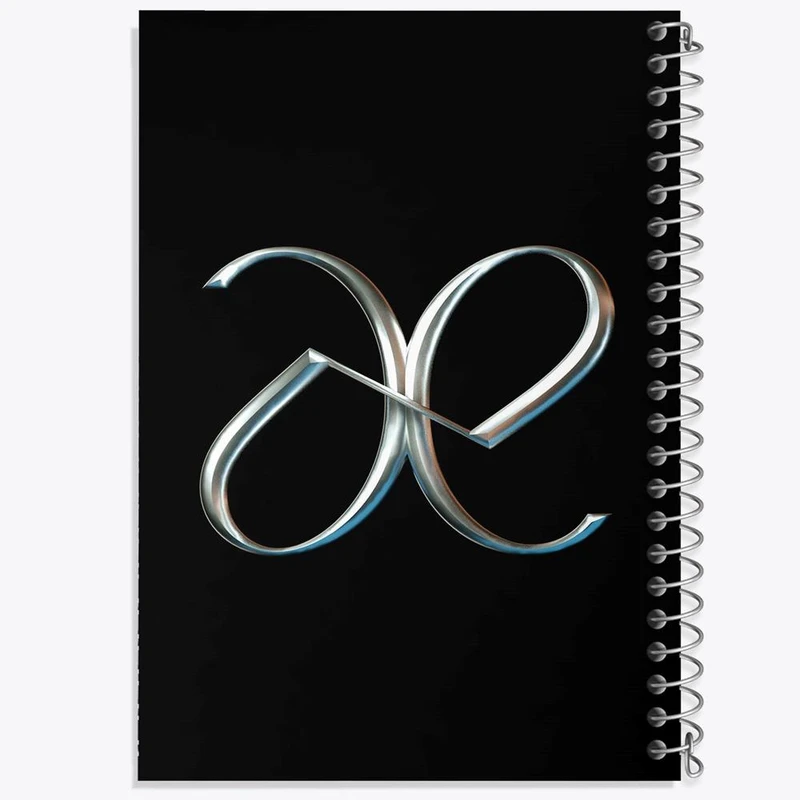 دفتر مشق 100 برگ خندالو طرح گروه آسپا Aespa کد 19754