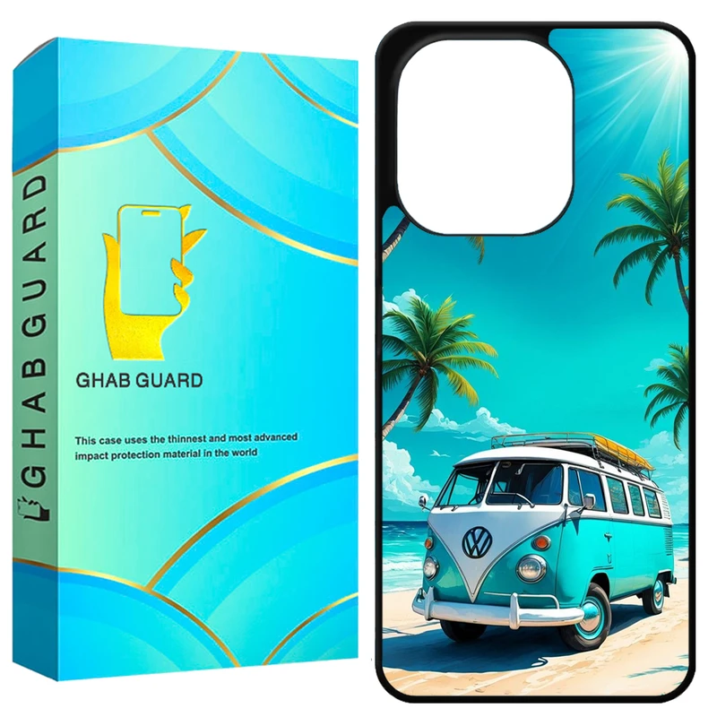 کاور قاب گارد طرح ماشین مدل GA1 مناسب برای گوشی موبایل شیائومی Redmi A1 / A2