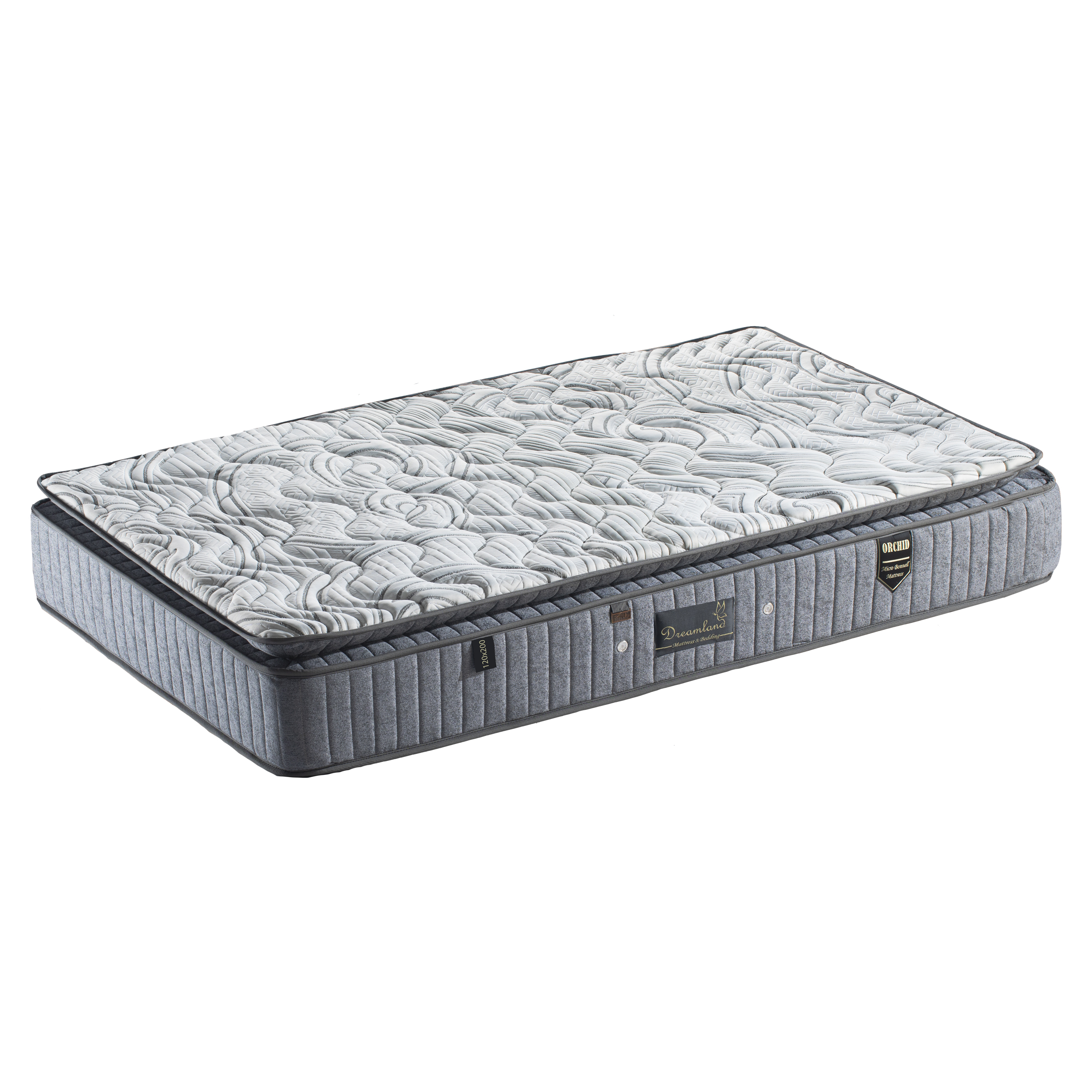 تشک دریم لند مدل ارکید یک نفره سایز 200x120 سانتی متر