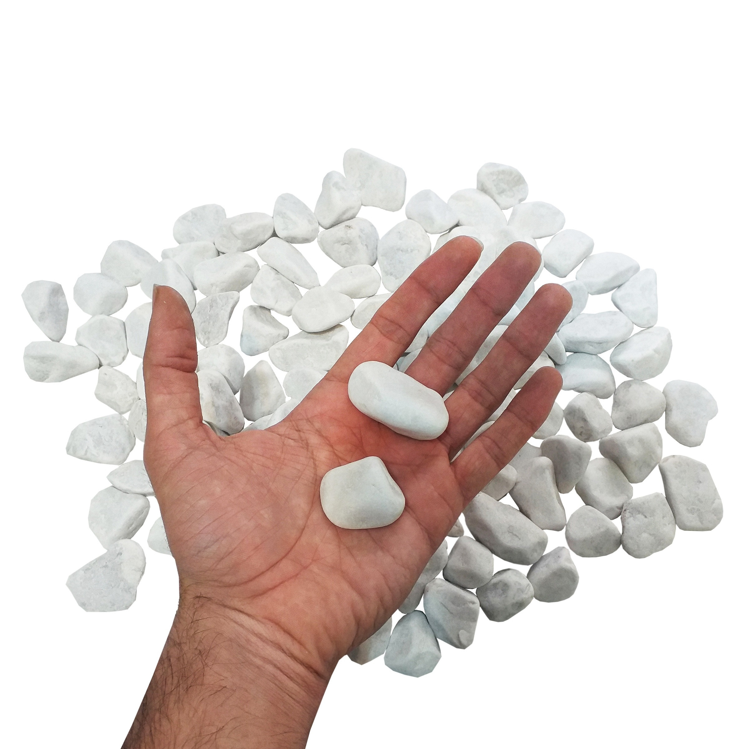 سنگ تزیینی مدل بادامی کد Bis1 وزن 2 کیلوگرم