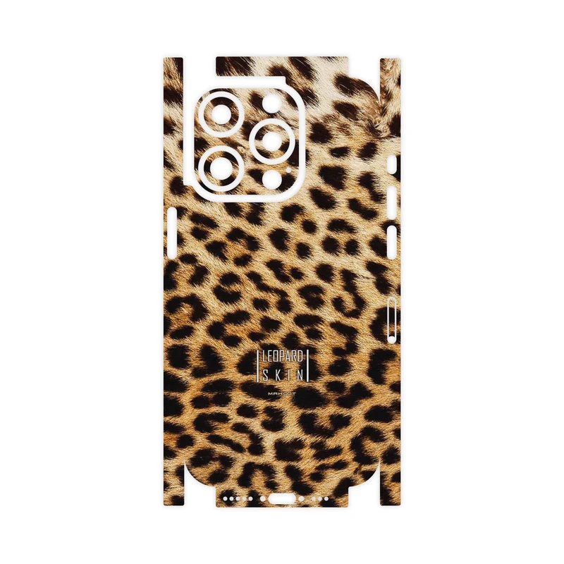 برچسب پوششی ماهوت مدل Leopard Skin-FullSkin مناسب برای گوشی موبایل اپل iPhone 15 Pro