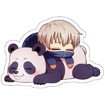 استیکر مدل Jujutsu Kaisen - Inumaki and Panda