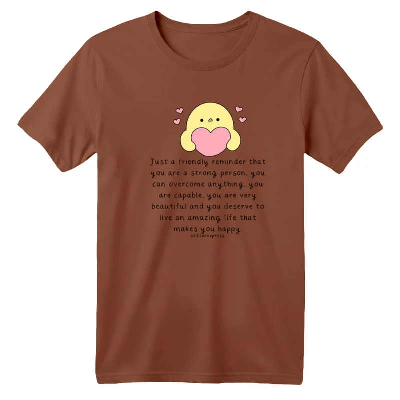 تی شرت آستین کوتاه بچگانه مدل جوجه و قلب