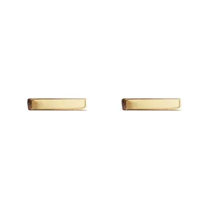 گوشواره طلا 18 عیار زنانه ذاریات مدل Rectangle کد Z-WGC600