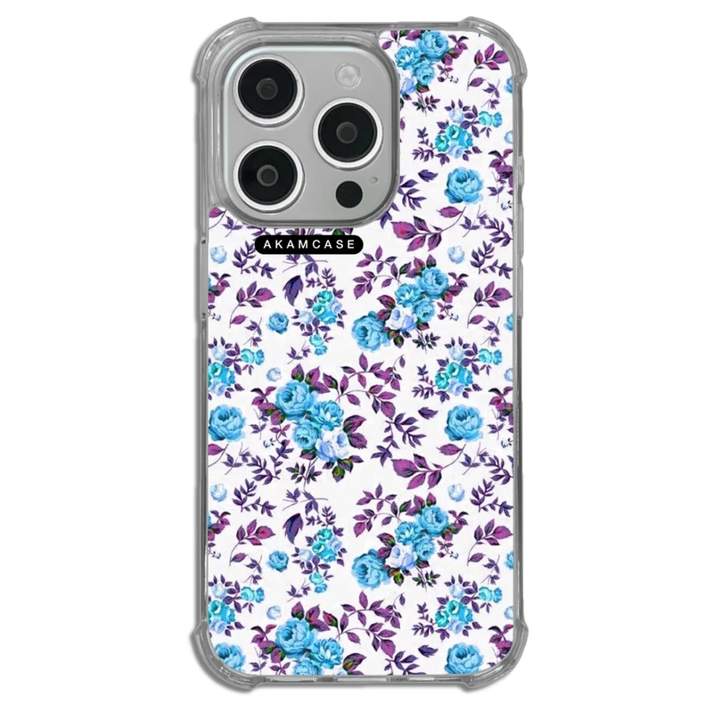 کاور آکام مدل AMCWTA15PRO-FLOWERS13 مناسب برای گوشی موبایل اپل iPhone 15 Pro
