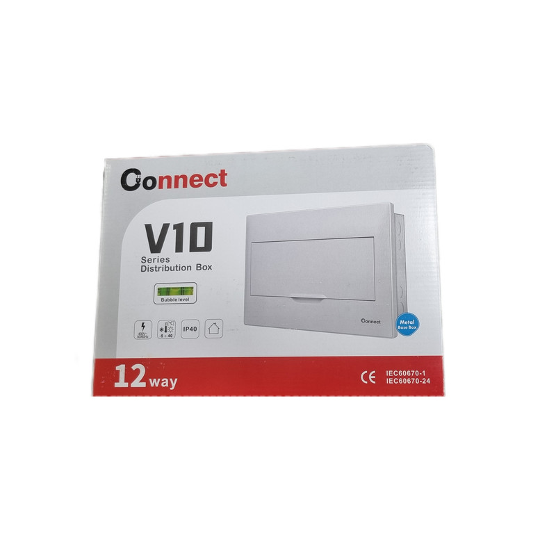 جعبه فیوز 12 عددی کانکت مدل روکار کد R12