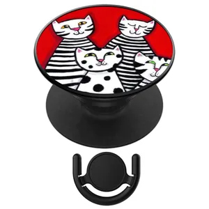 پایه نگه دارنده گوشی موبایل پاپ سوکت آکام مدل APSC02108 به همراه پاپ کلیپ
