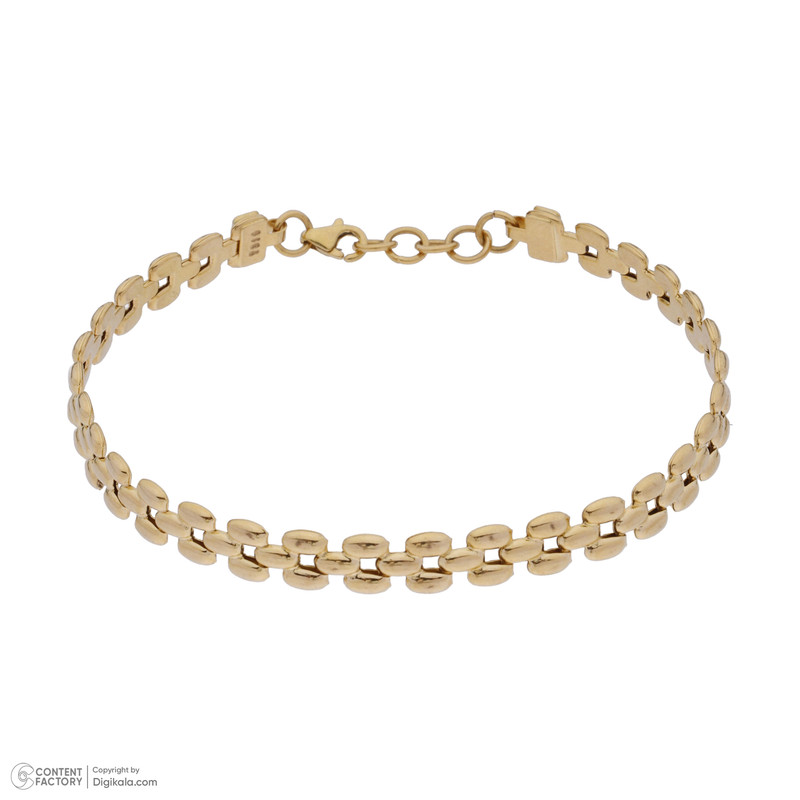 دستبند طلا 18 عیار زنانه طلای مستجابی مدل 40140 دستبند طلا 18 عیار زنانه طلای مستجابی مدل 40140