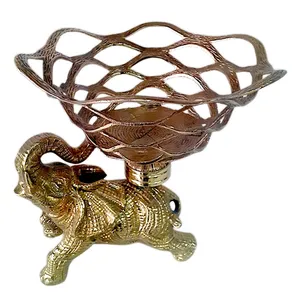 میوه خوری برنجی مدل فیل کد H-1308