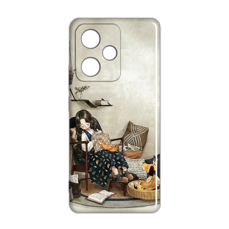 کاور مدل دخترانه کد 274 مناسب برای گوشی موبایل شیائومی Redmi 13