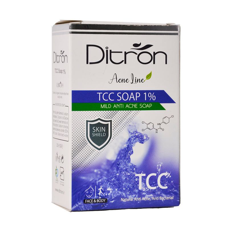 صابون شستشو دیترون مدل Triclocarban وزن 110 گرم -  - 1
