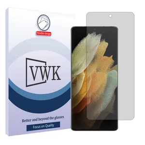 VWK Tough model transparent screen protector suitable for Samsung Galaxy S21 Ultra 5G mobile phone