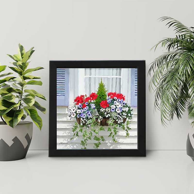 تابلو طرح گل مدل EP66