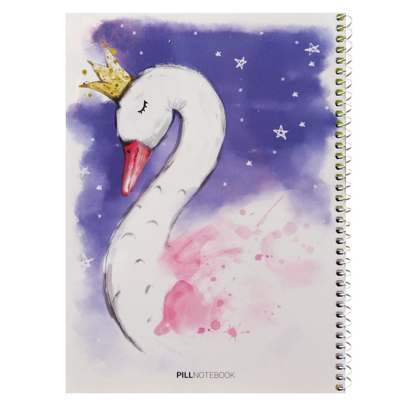 دفتر مشق 50 برگ پیل مدل swan-1041 کد 119799