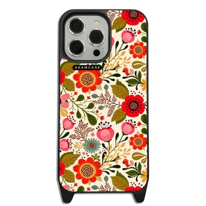 AKAM AMC-WLA14PROMAX-FLOWERS4 Cover For Apple iPhone 14 Pro Max