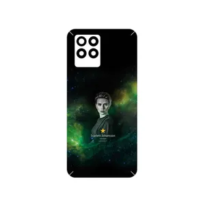 MAHOOT Scarlett Johansson Cover Sticker for Realme 8 Pro