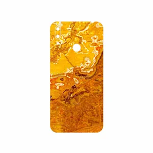 MAHOOT Gold Marble Cover Sticker for Huawei Y7 Prime 2019