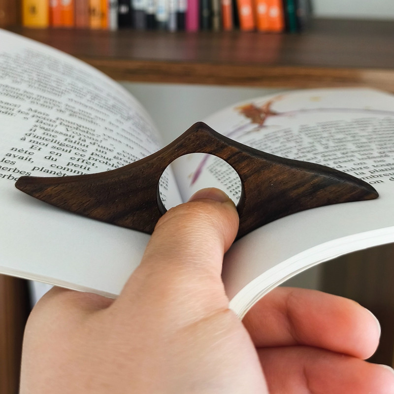 نگهدارنده انگشتی کتاب مدل ساده 01