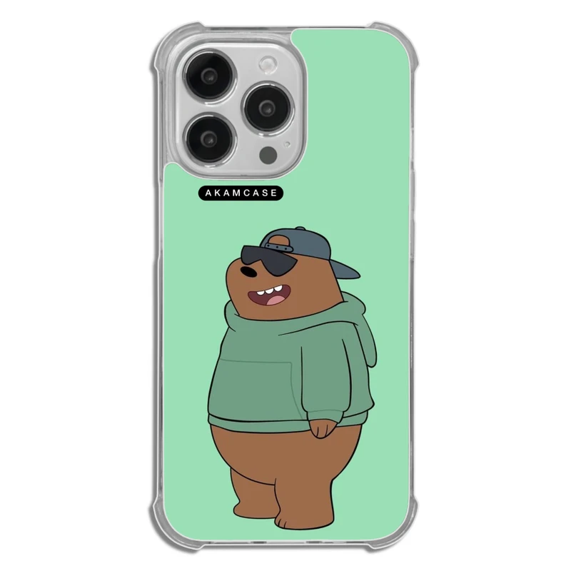 کاور آکام مدل AMCWTA13PRO-BARE BEAR4 مناسب برای گوشی موبایل اپل iPhone 13 Pro