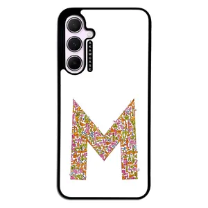 AKAM AMC-WSGA35-ALPHADOODLEBET-13 Cover For Samsung Galaxy A35
