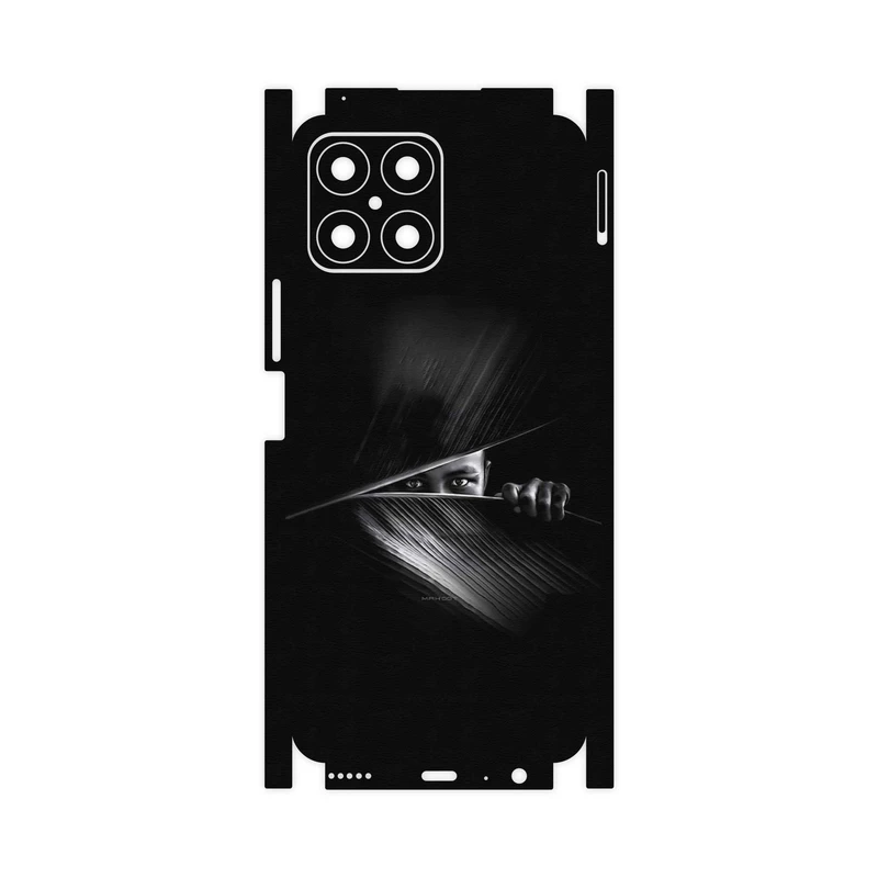 برچسب پوششی ماهوت مدل Black Portrait-FullSkin مناسب برای گوشی موبایل آنر X8