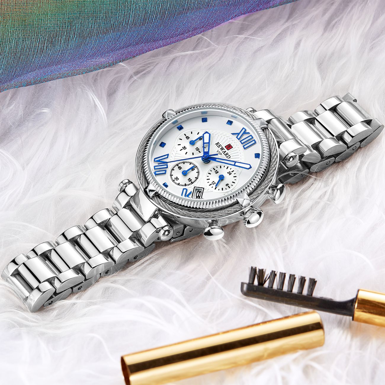 ساعت مچی عقربه ای ریوارد مدل RD-63084-wh - - 3