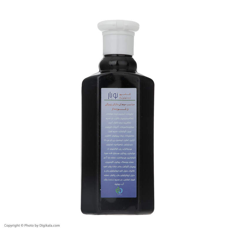 شامپو ضد شوره و ضد ریزش مو توپاز مدل 2IN1 حجم 200 میلی لیتر