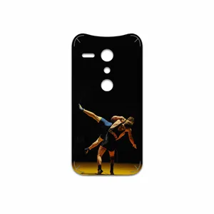 MAHOOT Wrestling Cover Sticker for Motorola Moto G