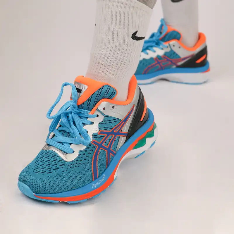 کفش پیاده روی زنانه مدل kayano-f-orange