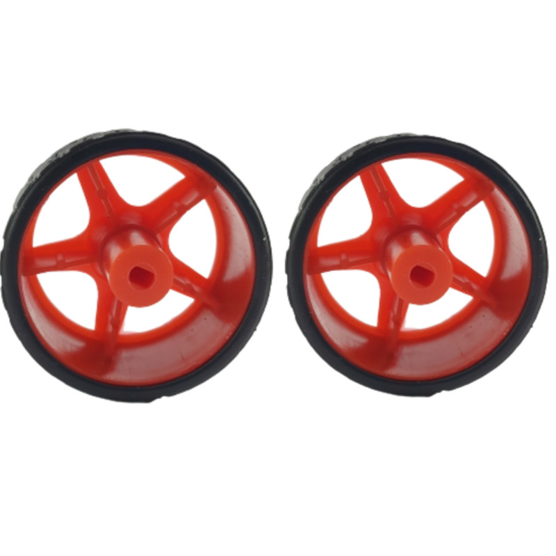 چرخ ربات مدل ریس بسته 2 عددی