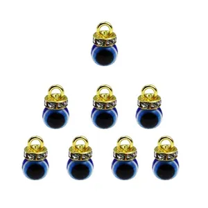 آویز دستبند مدل چشم و نظر کد AD 229 بسته 8 عددی