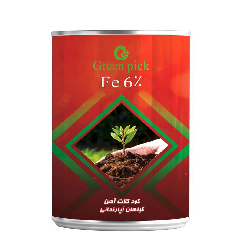 کود کلات آهن 6% گرین پیک مدل Fe56 وزن 50 گرم