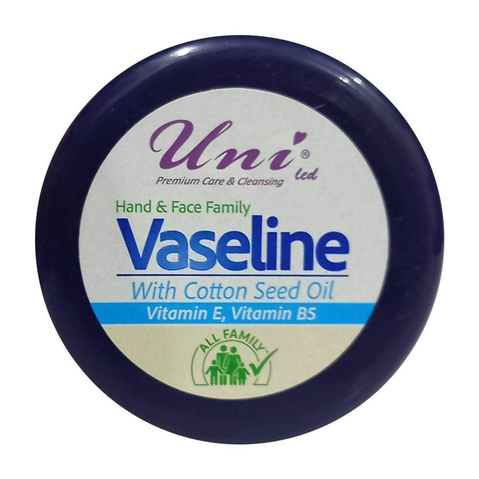 وازلین یونی لد مدل روغن پنبه دانه حجم 100 میلی لیتر مجموعه 3 عددی