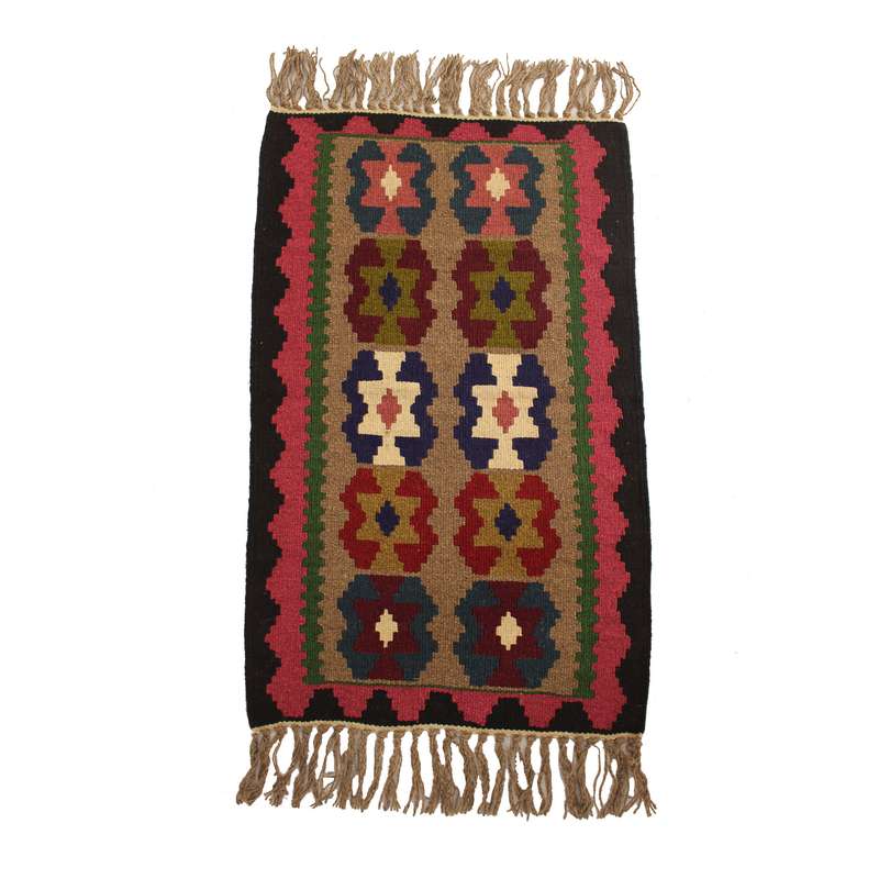 گلیم دستباف نیم متری کد 09