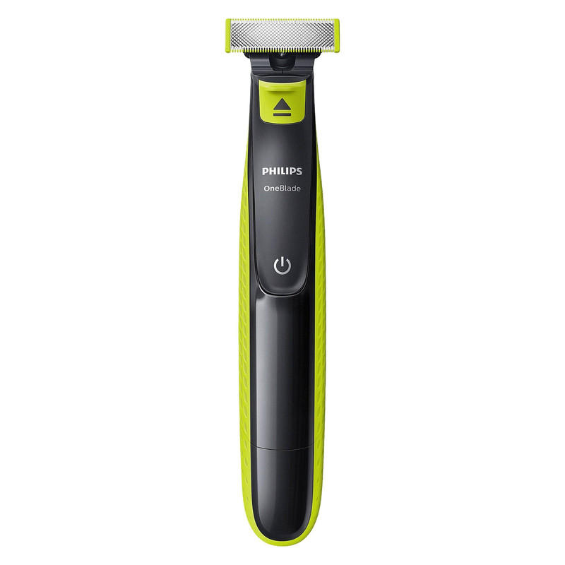 ماشین اصلاح موی صورت و بدن فیلیپس مدل OneBlade QP2520، استفاده به صورت خشک و مرطوب، منبع انرژی باتری قابل شارژ، تکنولوژی اصلاح به صورت تریم، اندازه اصلاح 0.2 میلی‌متر، مدت زمان شارژ 480 دقیقه و مدت زمان استفاده پس از شارژ 45 دقیقه، به‌همراه شارژر، برس