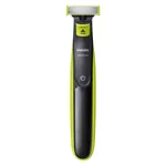 ماشین اصلاح موی صورت و بدن فیلیپس مدل OneBlade QP2520، استفاده به صورت خشک و مرطوب، منبع انرژی باتری قابل شارژ، تکنولوژی اصلاح به صورت تریم، اندازه اصلاح 0.2 میلی‌متر، مدت زمان شارژ 480 دقیقه و مدت زمان استفاده پس از شارژ 45 دقیقه، به‌همراه شارژر، برس