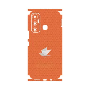 MAHOOT Minimalist origami bird-FullSkin Cover Sticker for Infinix Hot 11