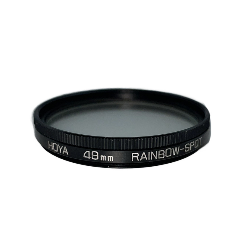 فیلتر لنز هویا مدل COLORED DIFFRACTION STAR RAINBOW SPOT-49MM