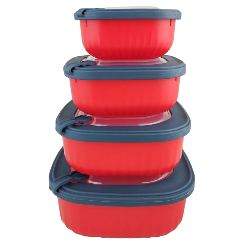 کاسه مدل دربدار کد mr144 مجموعه 4 عددی 