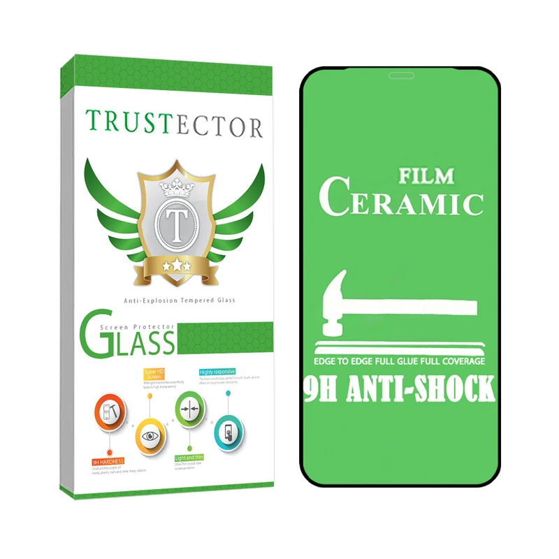 محافظ صفحه نمایش تراستکتور مدل CERCLRT مناسب برای گوشی موبایل اپل iPhone 11 Pro / XS / X