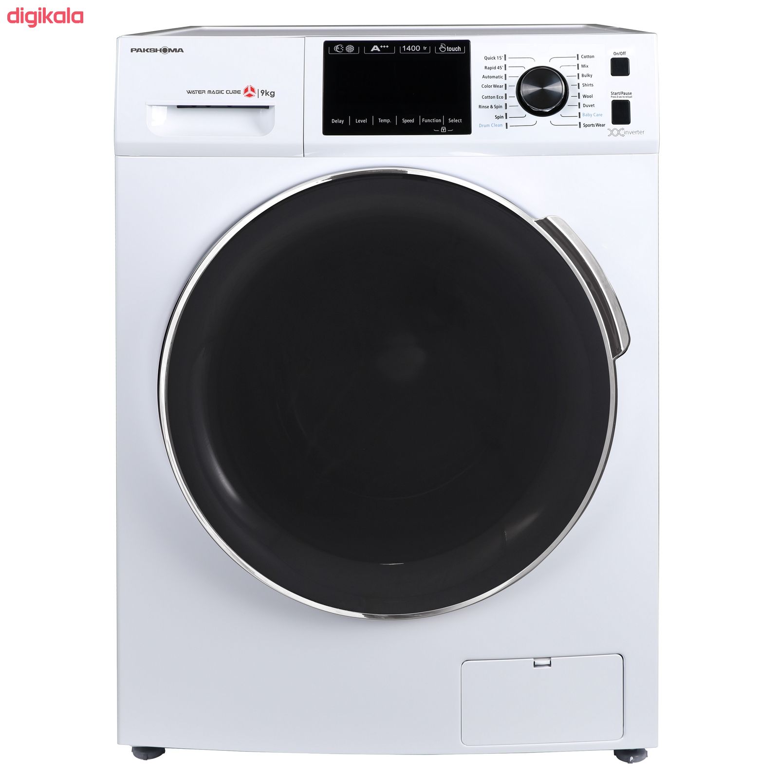 ماشین لباسشویی پاکشوما مدل TFI-93406 ظرفیت 9 کیلوگرم main 1 1