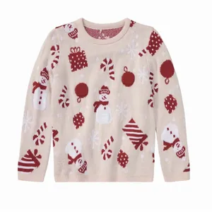 پلیور یقه گرد دخترانه لوپیلو مدل cr428