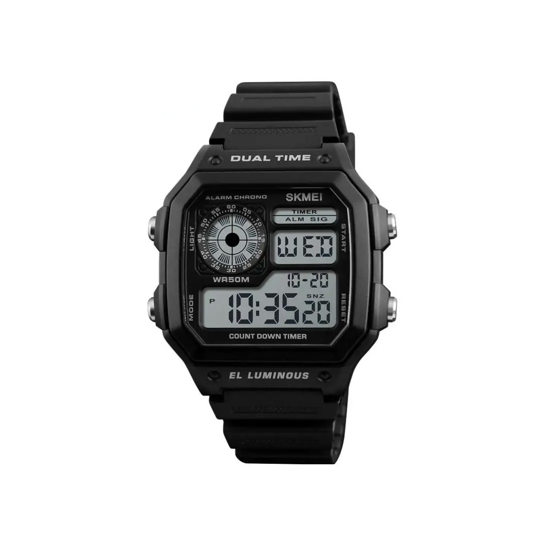 ساعت مچی دیجیتال اسکمی مدل S-1299-BLC -  - 1